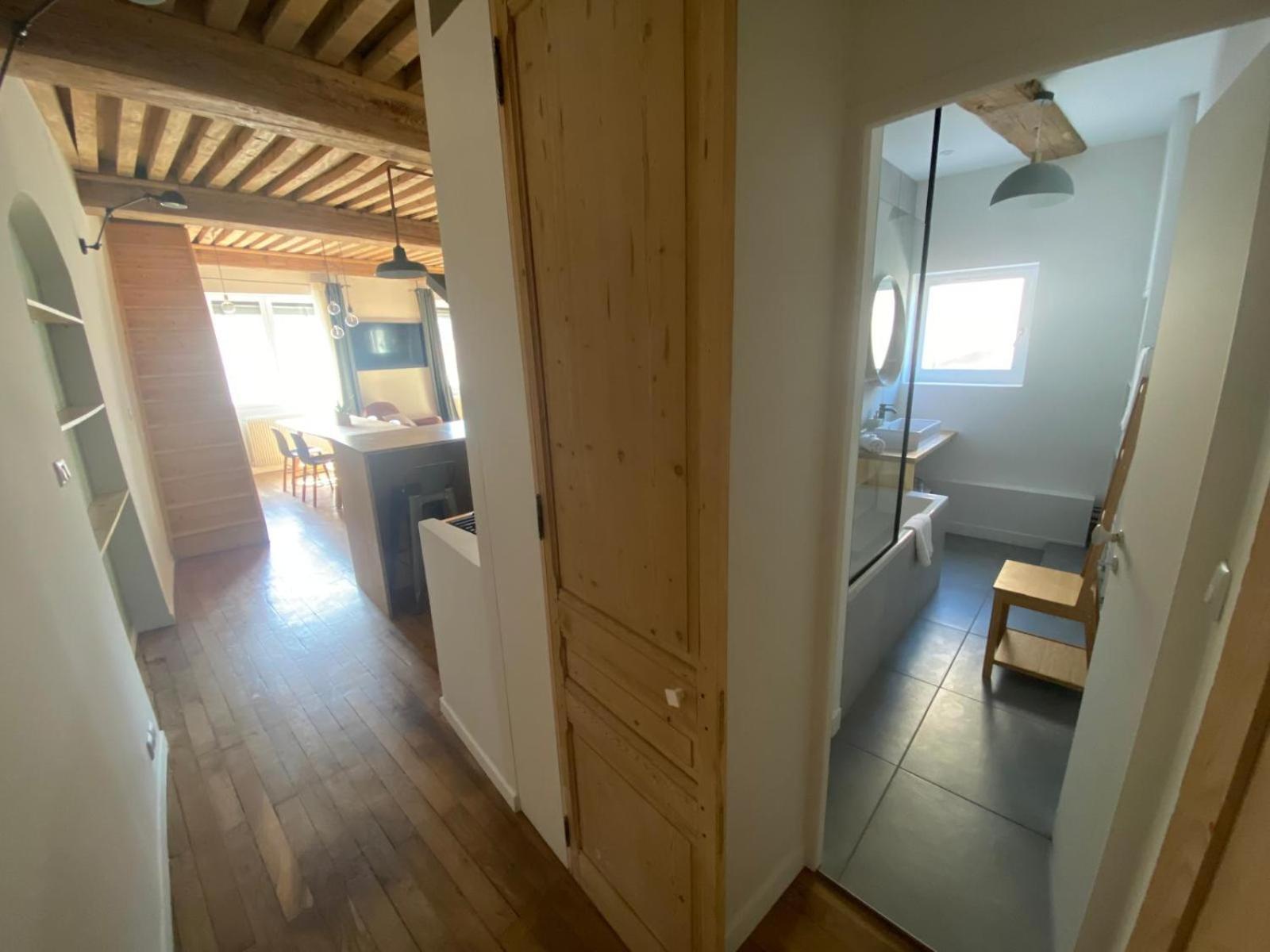 Appartement T3 Hyper Centre De Lyon, Super Vue Fourviere Extérieur photo
