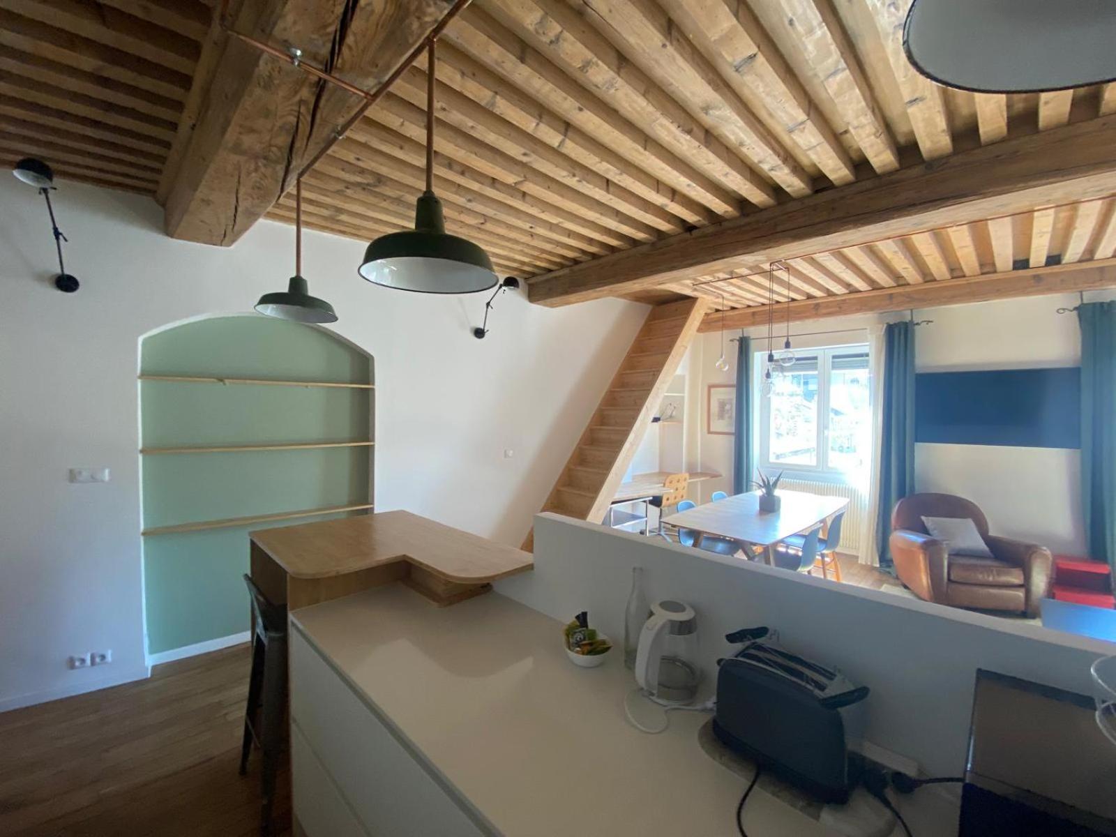 Appartement T3 Hyper Centre De Lyon, Super Vue Fourviere Extérieur photo