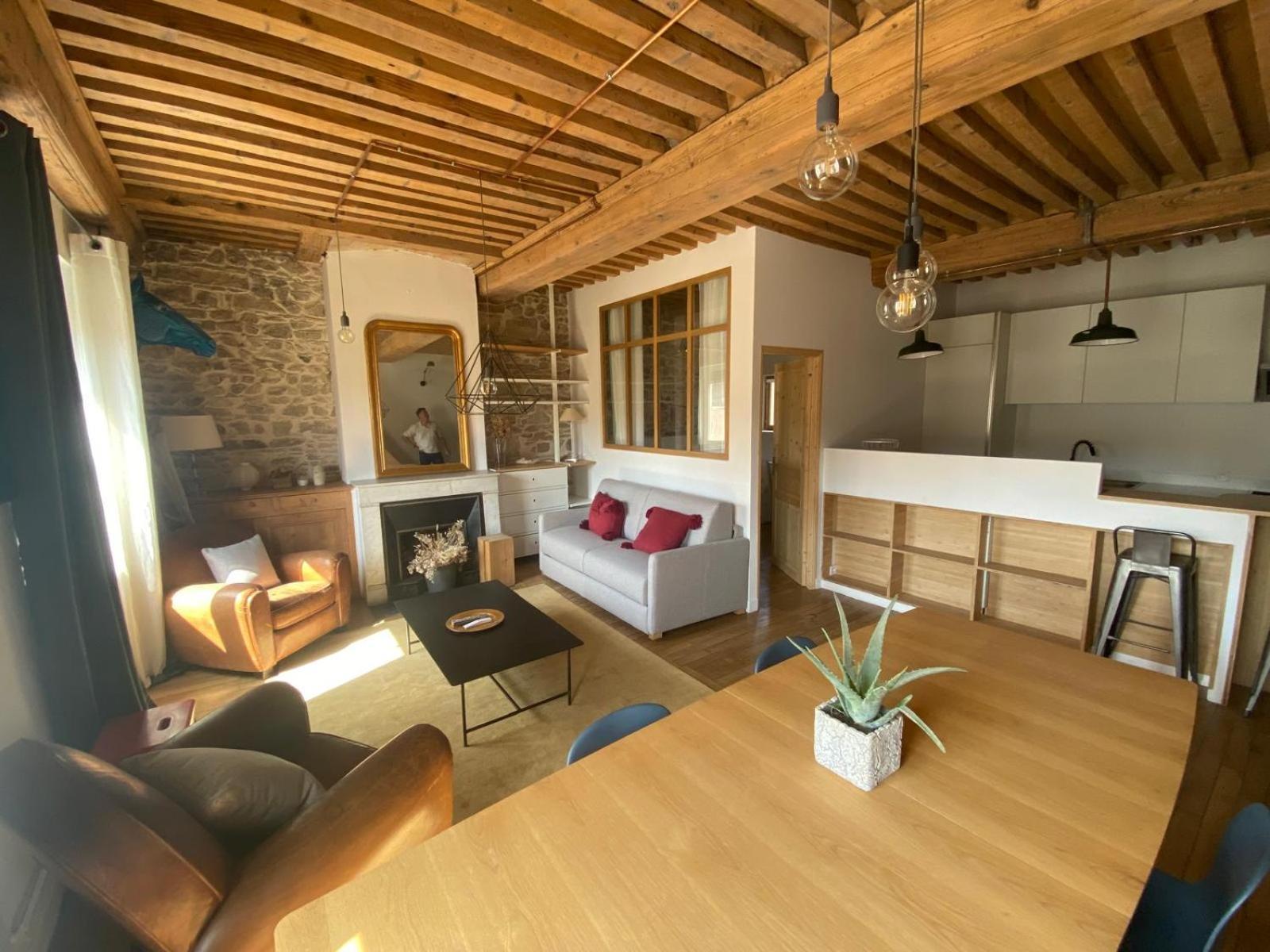 Appartement T3 Hyper Centre De Lyon, Super Vue Fourviere Extérieur photo
